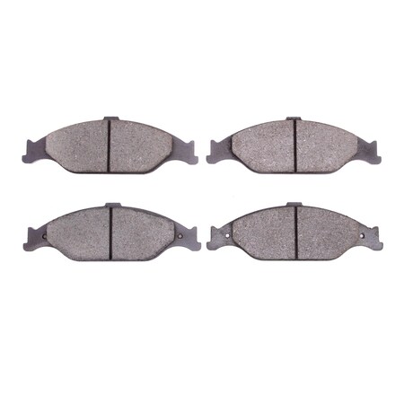 Dynamic Friction Co 3000 Semi-Metallic Brake Pads, Extreme Low Dust, 100% Copper Free, 100% Asbestos-free, Front 1311-0804-00